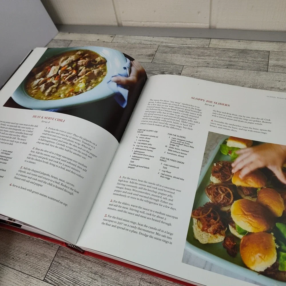 MY FAMILY TABLE by John Besh HCDJ‎ Cookbook Passionate Plea for Home Cooking